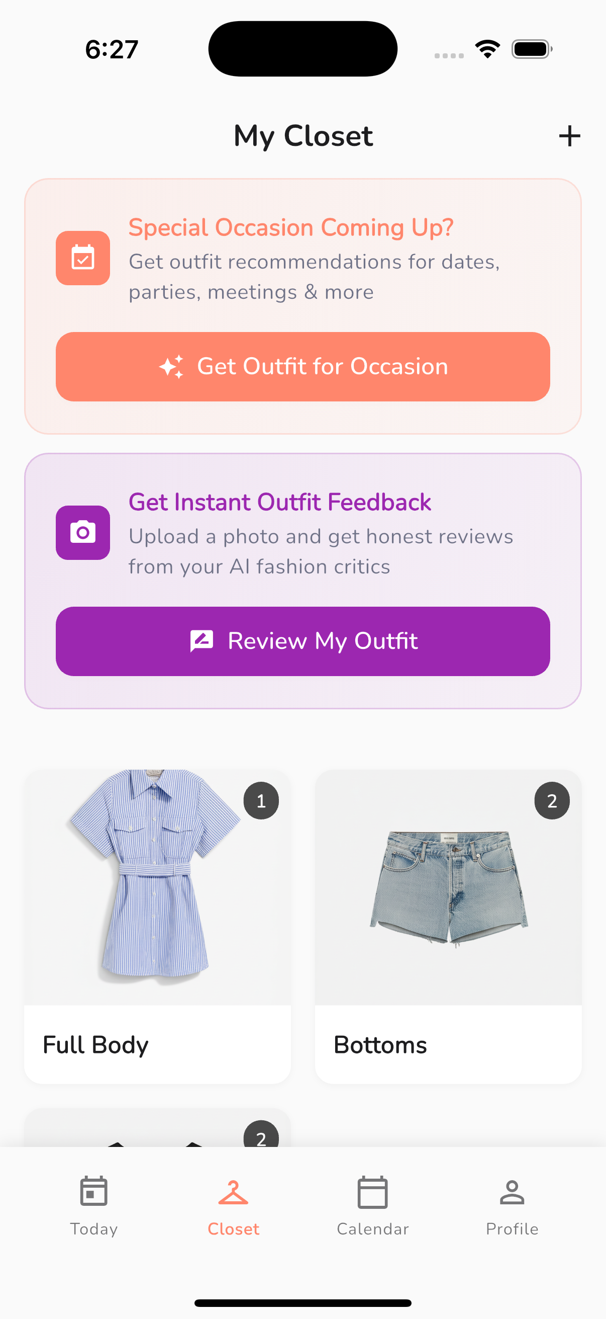 Digital Wardrobe screenshot